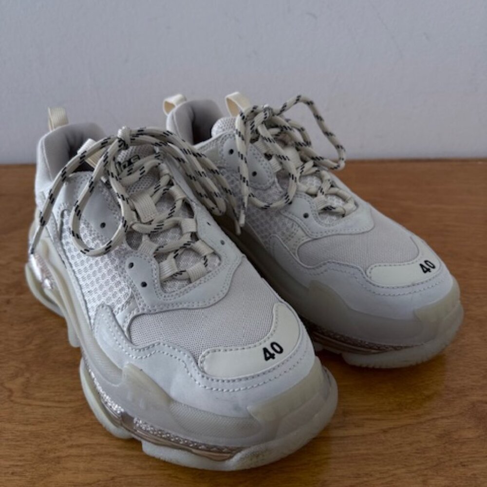 Balenciaga Triple S Clear Sole Sneakers - Women's 10 / EU 40